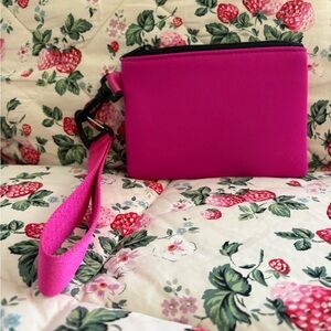 Chic Pink Wristlet Pouch